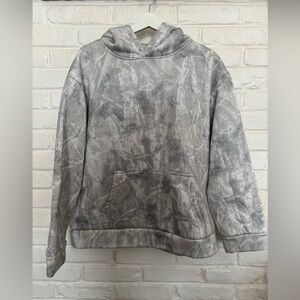 Gray Camouflage Hoodie
